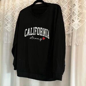 NWOT California Strong Sweatshirt size Medium